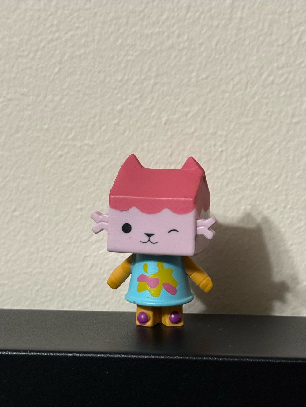 💖4/$25Gabby’s Dollhouse Pinky Pink Cat Figure DreamWorks DWA LLC Toy Collectible